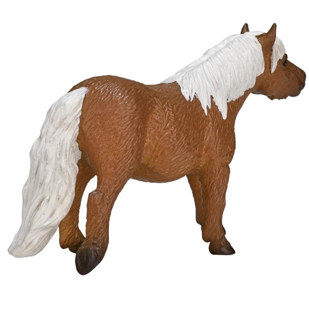 Mojo Shetland Pony Horse Figurine Mini Collectible Farm Animal Toy 387231 NEW - Picture 6 of 8